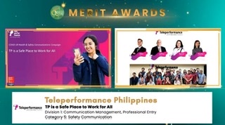 Teleperformance Philippines win in 18th Quill awards