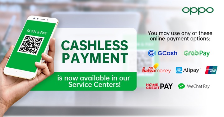 Cashless Payment Transactions Now Available in OPPO Service Centers