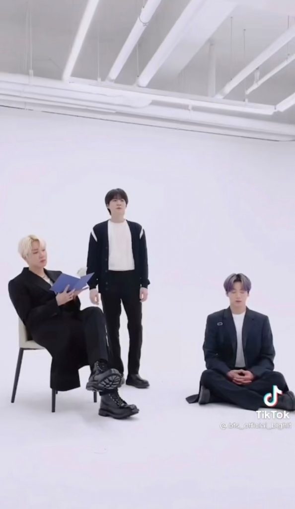 Korean boy band BTS wore Alexander McQueen Pre-Autumn Winter 2021 Men’s collection to the Billboard interview on YouTube on May 22nd