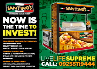 SANTINO’S SUPREME SLICE & PIZZA PEDRICO’S AT THE UFRANCHISE DISCOVERY DAY!