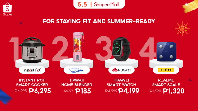 The Hottest Electronics You Need to Score this Summer at the Shopee 5.5 Brands Festival