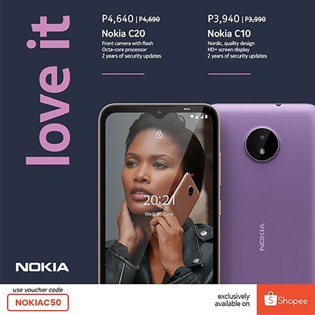 Grab the latest Nokia G10, Nokia C20 and Nokia C10 – smartphones that Filipinos can #LoveTrustKeep