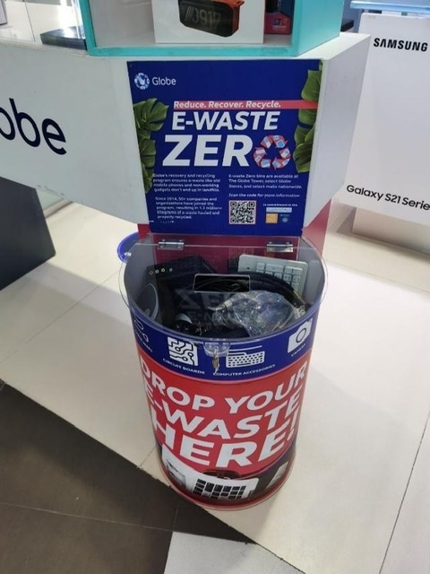 Globe’s E-Waste Zero program