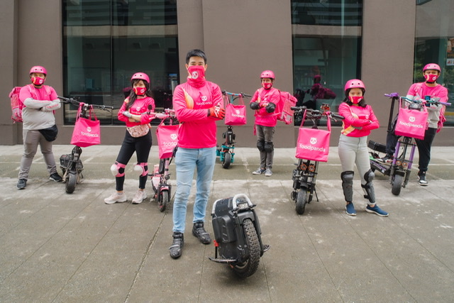 foodpanda welcomes e-Scooter Riders into its Delivery Teams
