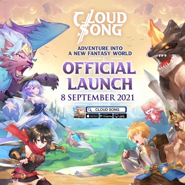 Cloud Song is an action game above the skies