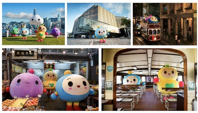 International Pop Art Duo FriendsWithYou (Sam Borkson & Arturo Sandoval III) Giant Characters Spread Love and Fun across Hong Kong for an Interactive Experience with West Kowloon Neighbourhood