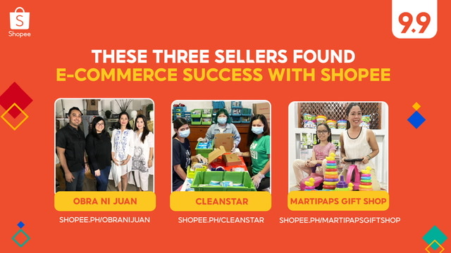 Three Shopee Sellers Gear Up for 9.9 Super Shopping Day to Scale their Business