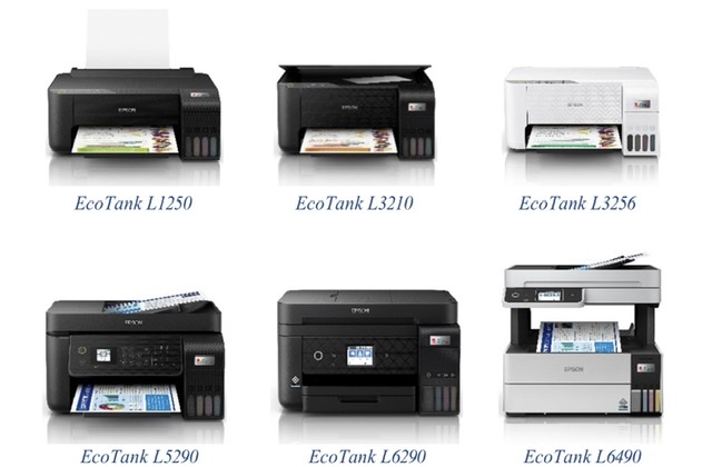 Epson unveils sustainable line of EcoTank printers with enhanced functions for high print performance