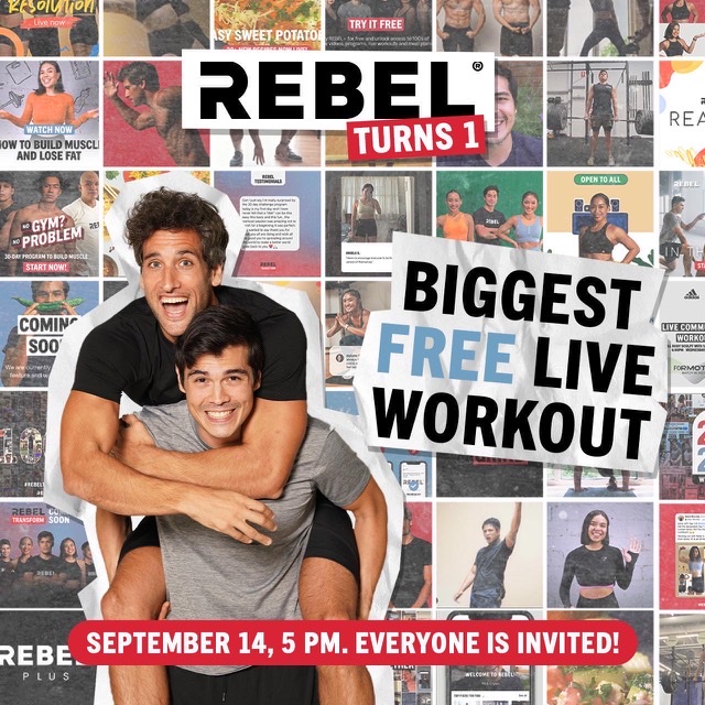 Join Nico Bolzico & Erwan Heussaff in the Biggest Live workout ever in the Philippines