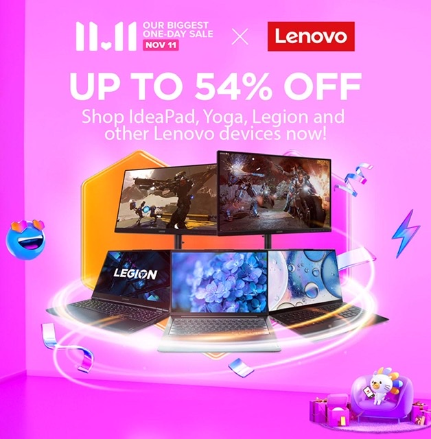 Gift your loved ones with a device-upgrade at Lenovo’s 11.11 Sale