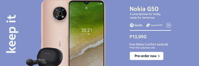 The most affordable 5G Nokia phone is here: Grab the Nokia G50 first on Shopee