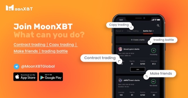 MoonXBT provides an engaging environment for crypto trading