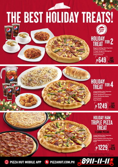 Pizza Hut's Holiday Ham Supreme Stuffed Crust Pizza is definitely all you’ll want for Christmas