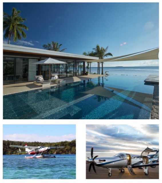 LUXE TRAVEL: PRIVATE FLIGHTS TO BANWA PRIVATE ISLAND