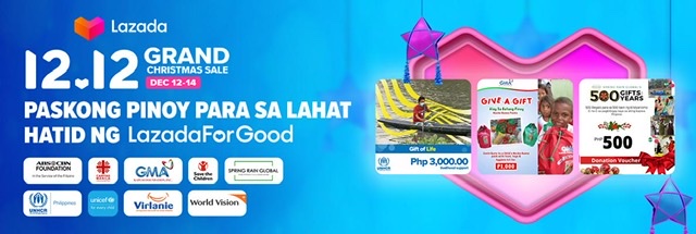 Lazada is bringing Paskong Pinoy to shoppers with its 12.12 Grand Christmas Sale