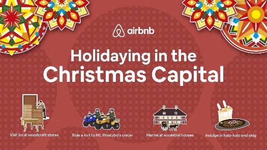 Sleigh the holidays and #TravelAsJuan to the Country’s Christmas Capital with Airbnb Superhosts