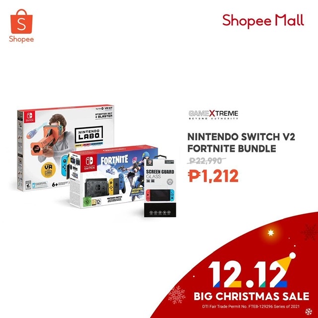 Stay Up Until Midnight To Score a Nintendo Switch, KitchenAid Mixer, and More at Unbelievably Low Prices During Shopee’s 12.12 Big Christmas Sale