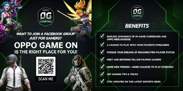 OPPO enhances mobile gaming experience for esports community, supported by Mineski