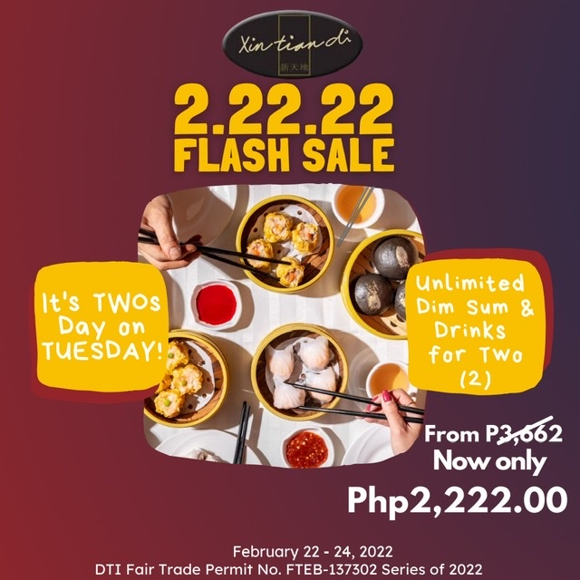 Seven Corners and Xin Tian Di 2.22.22 FLASH SALE