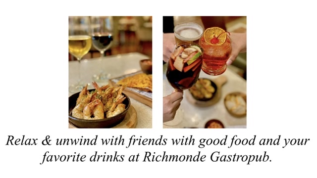 RICHMONDE HOTEL ORTIGAS WELCOMES BACK DINERS WITH GASTROPUB CONCEPT