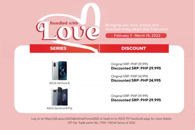 Cherish special moments with the ASUS & ROG Bundled with Love Valentine’s promotion