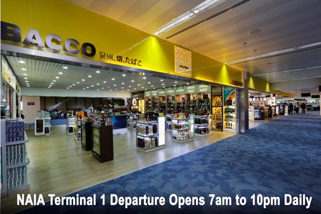 Duty Free’s Manila Airport Departure Stores to Resume Operations