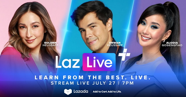 LAZADA INVITES FILIPINO SHOPPERS TOADD TO CART. ADD TO LIFE. WITH LAUNCH OF LAZLIVE+