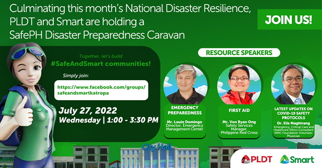PLDT, Smart bolster commitment to national disaster resilience
