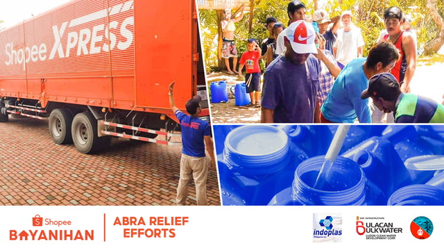 Shopee sends relief efforts to earthquake victims in Abra