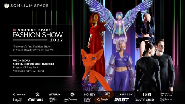 TESLASUIT & Somnium Space collaborate on world's first Fashion Show in Mixed Reality