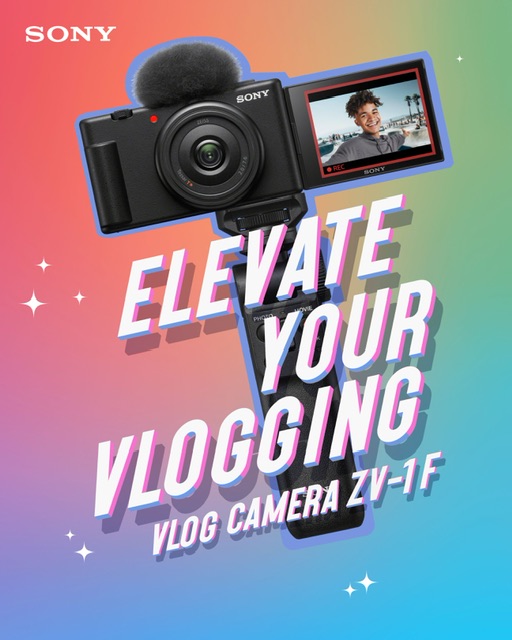 Sony expands vlogging line-up with new ZV-1F, the vlog camera that boosts creative power