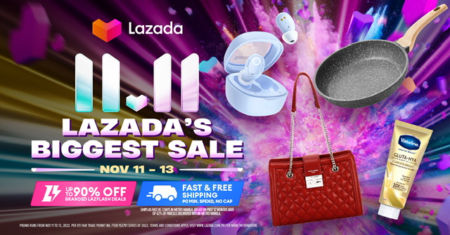 Ready for a shopping spree? 11.11 Lazada’s Biggest Sale is Here!