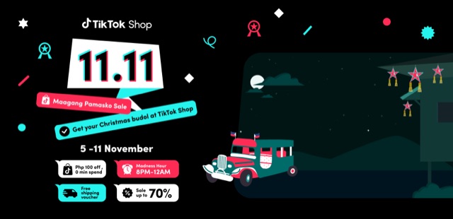 Kick off your 11.11 shopping with fun and fave finds on TikTok Shop