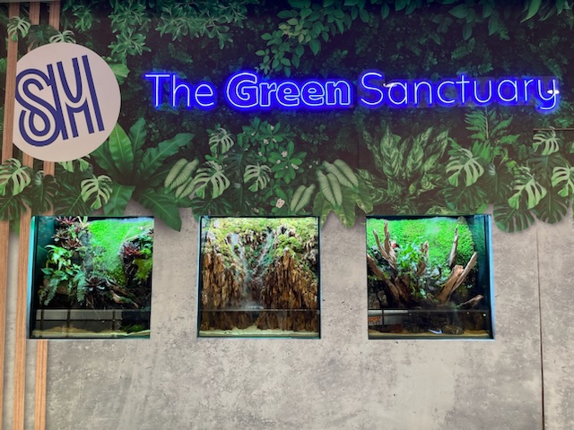 The Green Sanctuary; Paludarium Exhibit, A first in SM City BF Parañaque