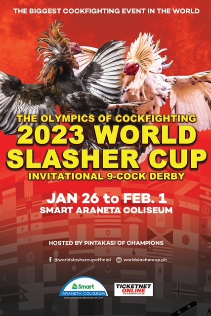 2023 World Slasher Cup 1st edition set for Jan. 26until Feb. 1