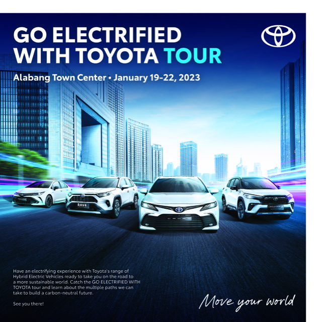 Toyota PH continues to lead push to ‘Go Electrified’