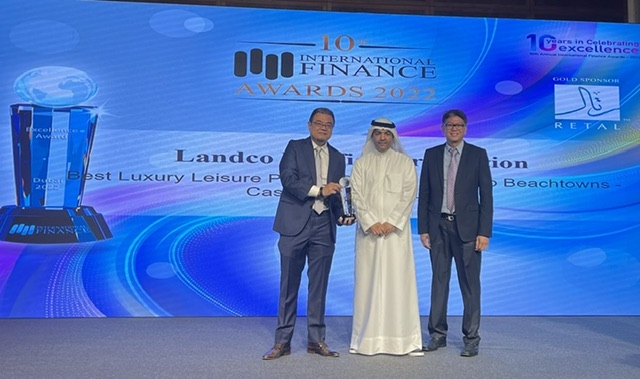 Landco Receives the Prestigious 10th International Finance Award