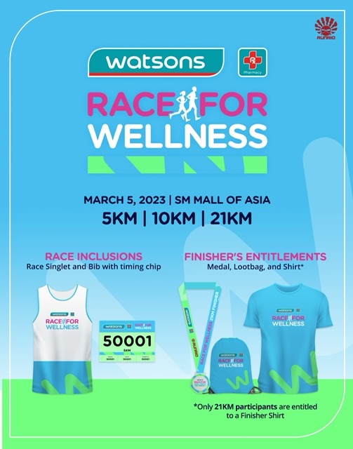 Watsons Invites Everyone to Race for Wellness