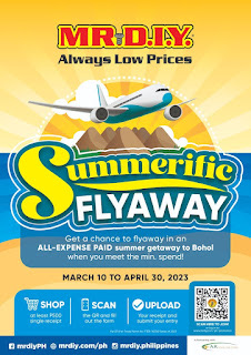 Join MR.DIY’s Summerific Flyway Promo and win an all-expense paid trip to beautiful Bohol