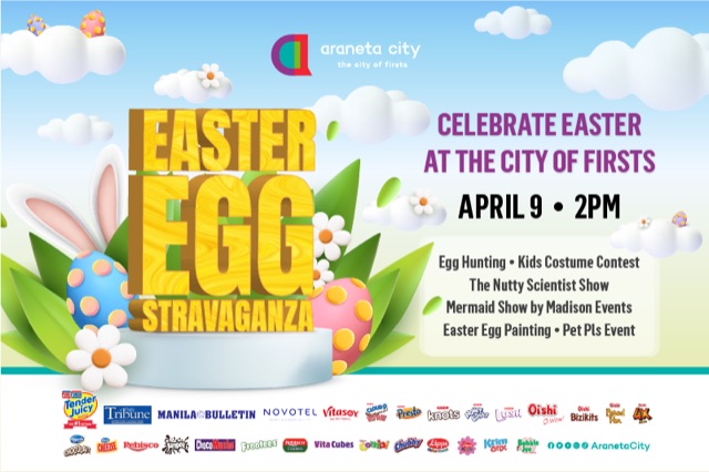 Hop into an egg-stravagant Easter fun at Araneta City