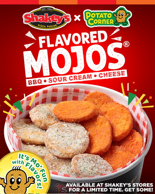 Collab of the year? Shakey’s Mojos Made Mo’ Fun with flavors from Potato Corner!