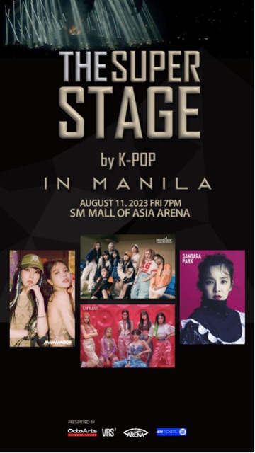 THE SUPER STAGE BY K-POP IN MANILA Adds Sandara Park as one of the headliners!