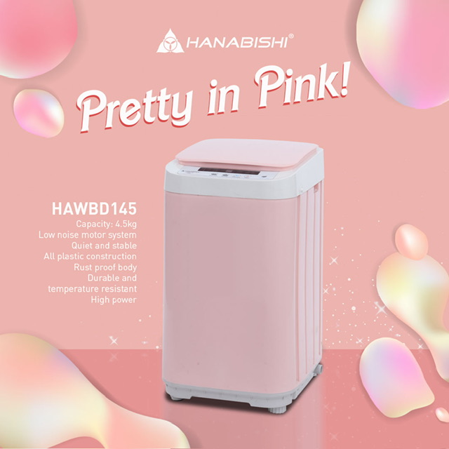 Hanabashi Adds a Splash of Color to Its New Washing Machines