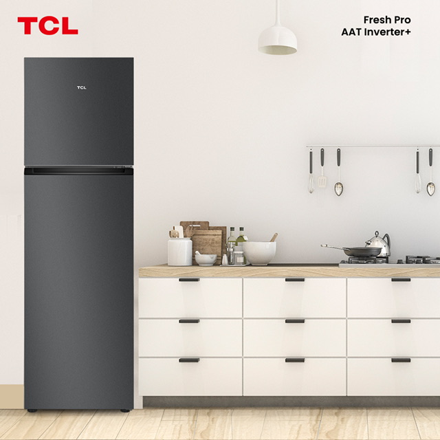 Make the switch to a better and healthier living with TCL's AAT+ Inverter Refrigerator