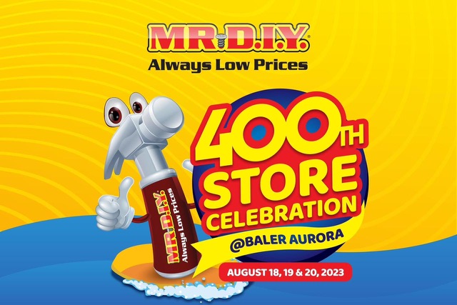 MR.DIY Celebrates Grand Opening of 400th Store in Baler, Aurora, Alongside Multiple Store Milestones Nationwide