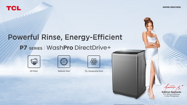 Setting the New Standards in Efficiency and Performance, The TCL P7 Series Direct Drive+ Topload Washing Machine will exceed all expectations!
