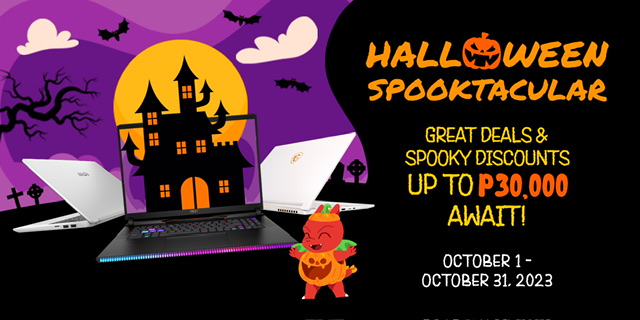 Trick or Treat Yourself to MSI Laptop’s Halloween Spooktacular Deals!
