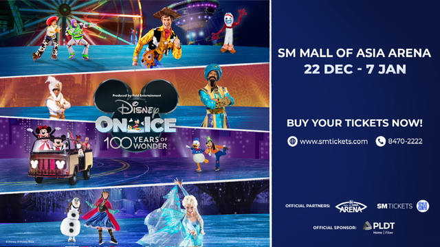 DISNEY ON ICE PRESENTS 100 YEARS OF WONDER