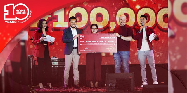 Home Credit Philippines honors its 10-millionth customer with a waived loan and a special cash prize