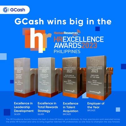 GCash wins big at HR Excellence Awards 2023